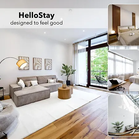 Apartament Luxurioeses 3-Zimmer-Apt I Terrasse I Familienfreundlich I Kueche I Netflix I Kostenloser Parkplatz I 125 M2