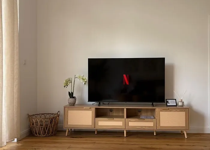 شقة Luxerioeses 3 L Terrasse L Kueche L Balkon L Parkplatz L Netflix L 125 M2