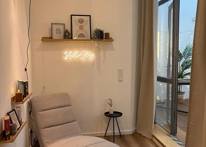 شقة Luxerioeses 3 L Terrasse L Kueche L Balkon L Parkplatz L Netflix L 125 M2 *