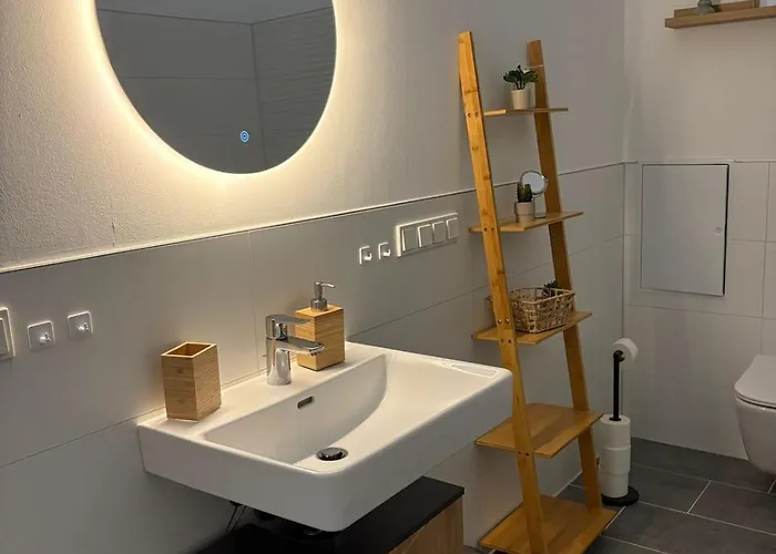 شقة Luxerioeses 3 L Terrasse L Kueche L Balkon L Parkplatz L Netflix L 125 M2